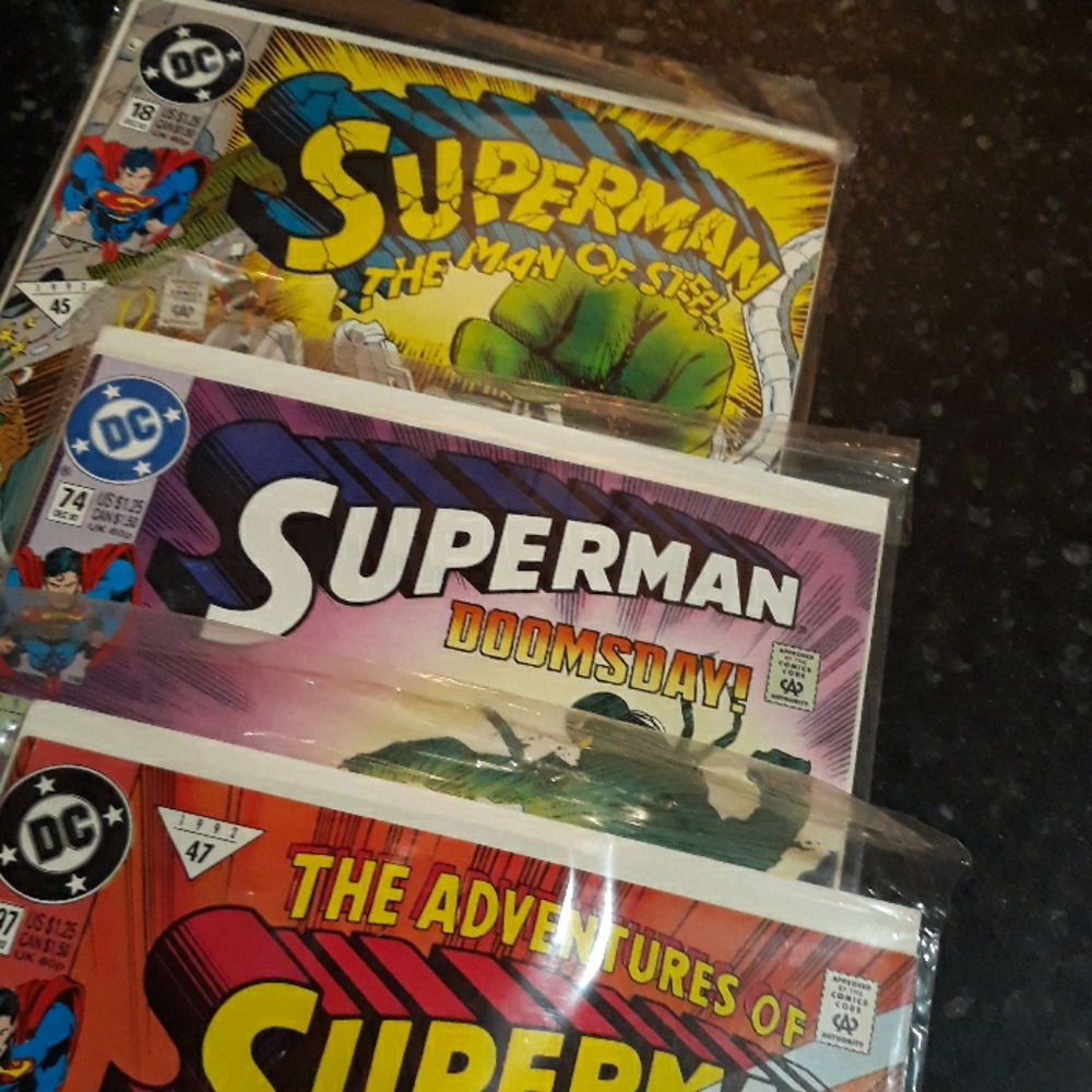 45 46 47 Superman Comics 92 ' DC Super Man